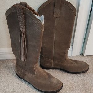 Ariat Dark Brown Leather Boots
